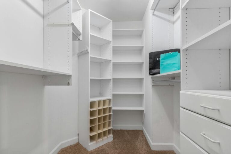 Wardrobe with Empty Shelves